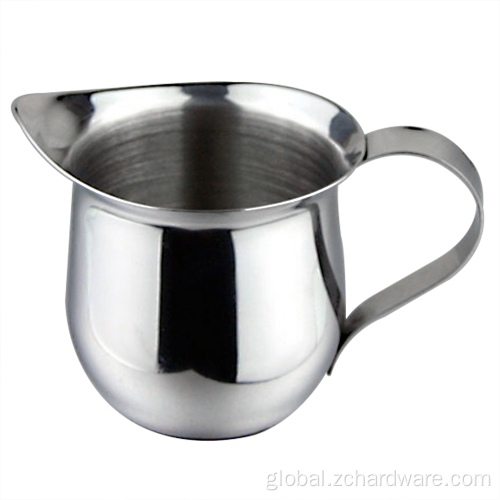 Stainless Steel Milk Steamer Stainless Steel Cappuccino Pitcher Pouring Jug Creamer Cup Supplier